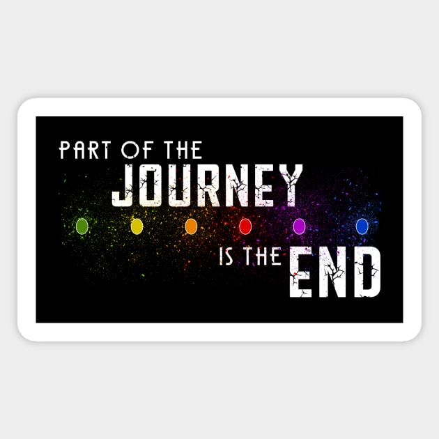 Part of the Journey Sticker by VanHand